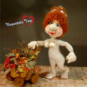  МК "Гномочка Куделька" (1 часть - кукла)